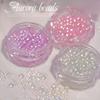 Glass Nail Art Aurora Bubble Beads 3D Nail Art Bubble Bead High Quality 3D Nail Art Decoration