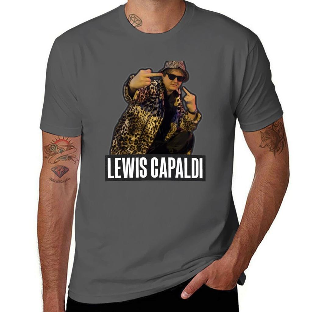 The Unisex The Legend Lewis Capaldi Tshirt Casual Pattern Print Tee Shirt