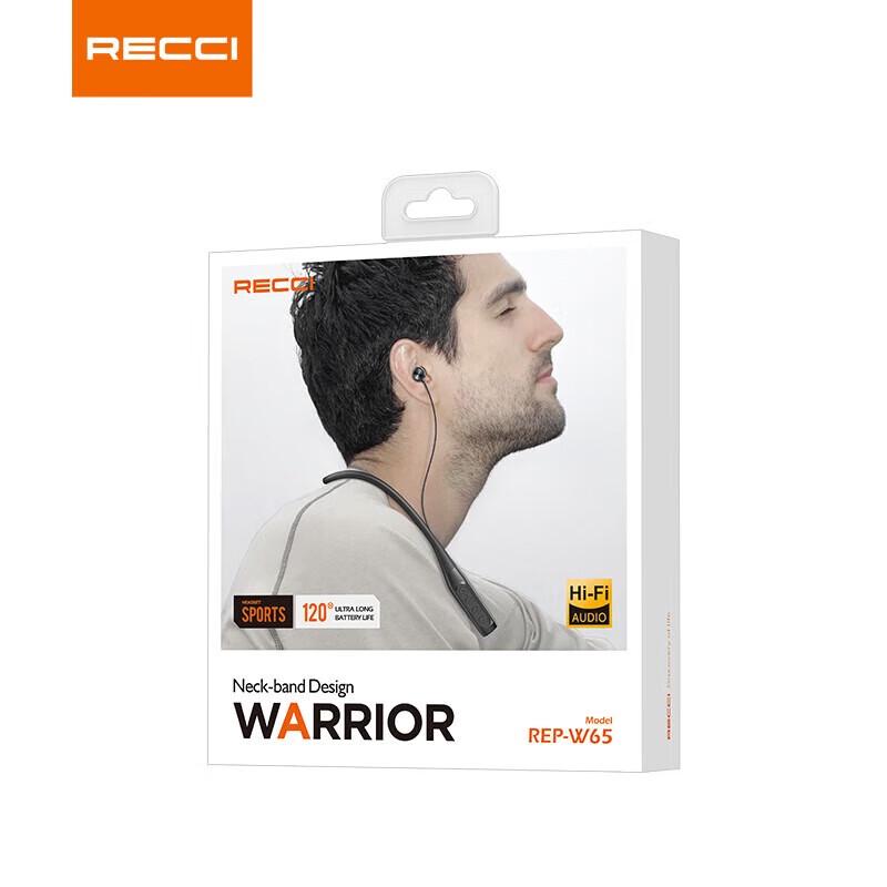 Recci REP-W65 Neckband Sport Bluetooth Earphones