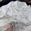 Милая мультяшная пижама женская ледяной шелк высокого класса ins костюм с кошкой женская мягкая и удобная домашняя одежда можно носить на улице