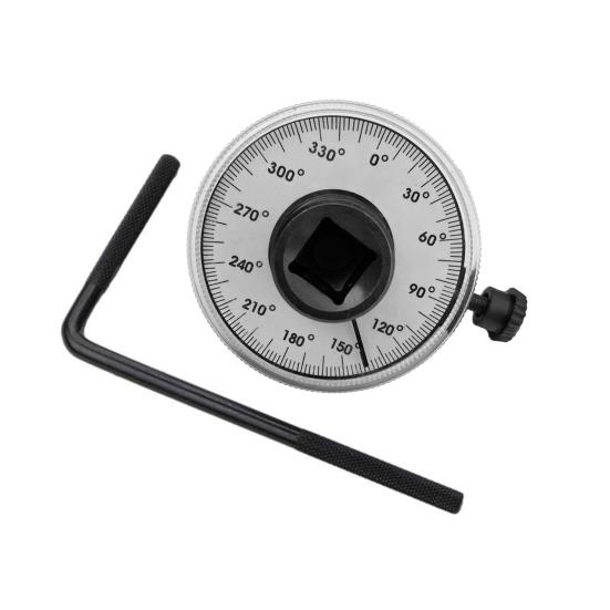 Angle Torque Gauge Tool 1/2 Inch Automobile Angle Gauge And Torque Gauge Torque Angle Meter Pointer Dial Torque Meter Measuring Instrument
