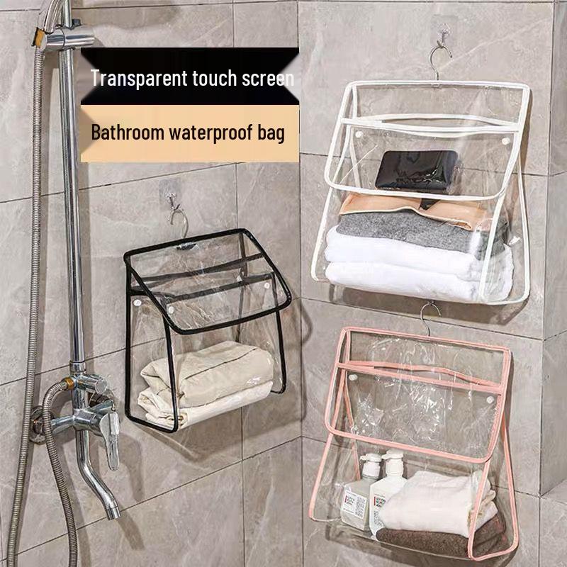 Водонепроницаемая подвесная сумка для душа для хранения одежды и телефона