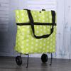 Складная продуктовая корзина на колёсах