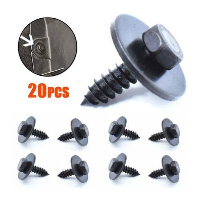 Шестигранные головки фиксаторов зажимы винт крыло воздуховод брызгозащитный щиток отделка 07147129160 новый