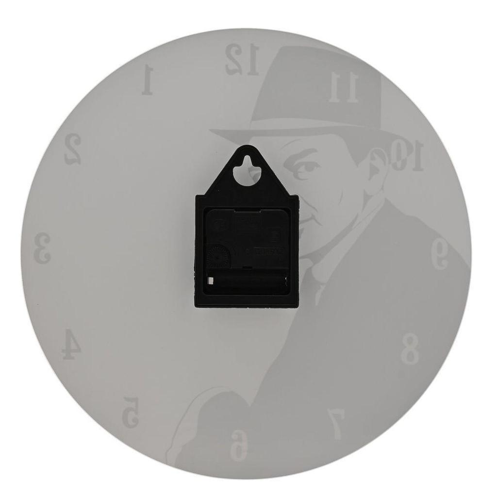 Hometime Iconic Collection Стеклянные настенные часы 30 см Кронер 50-х