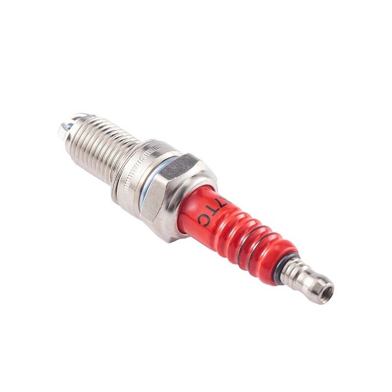 Универсальная свеча зажигания для мотоцикла A7TC, запасные части для мотоцикла, совместимые с 50CC 70CC 90CC 100CC 110CC легкий мотоцикл скутер