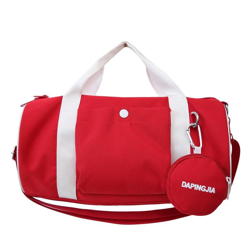 Niche Large-Capacity Storage Bag, Women'S Fitness Bag, Duffel Bag, Yoga Sports Bag, Short-Distance Travel Bag, Messenger Bag.