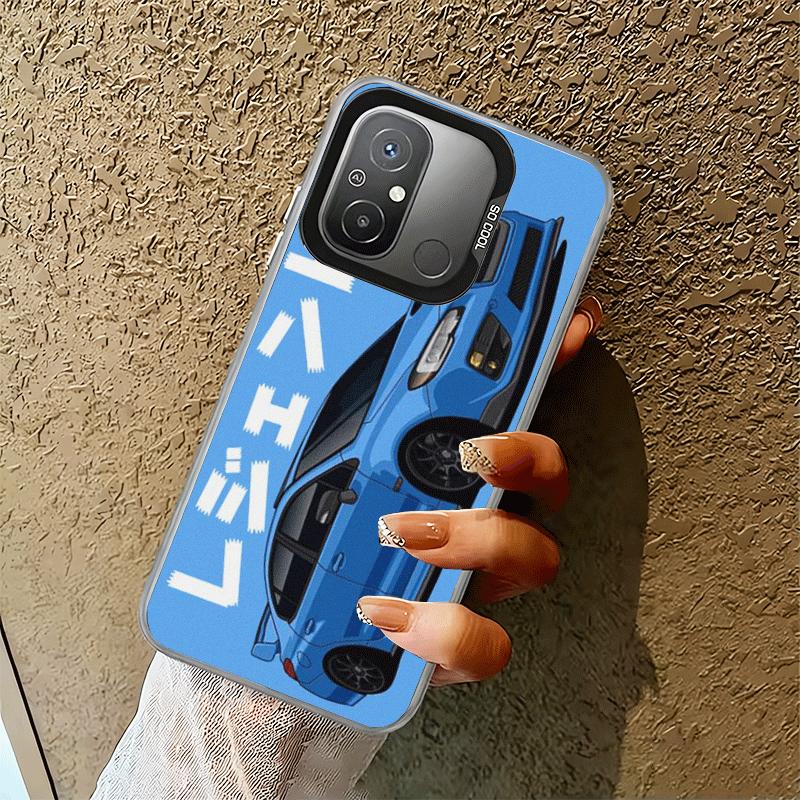 JDM Tokyo Drift Спортивный автомобиль Ударопрочный чехол для телефона для Xiaomi Poco X7 X6 X5 X3 Pro F7 Ultra M8 Redmi 15C 15 14C 13C 12C 10C 13 12