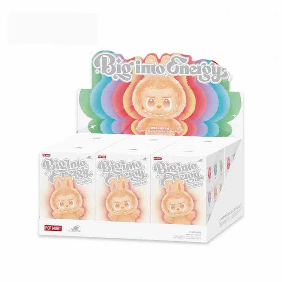 Новый Labubu The Monsters Big Into Energy Series 3.0 Виниловая плюшевая подвеска в закрытой коробке Милая коробка-сюрприз Labubu в подарок на день рождения