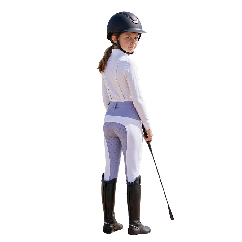 Girls Horse Riding Colorblocked Pants