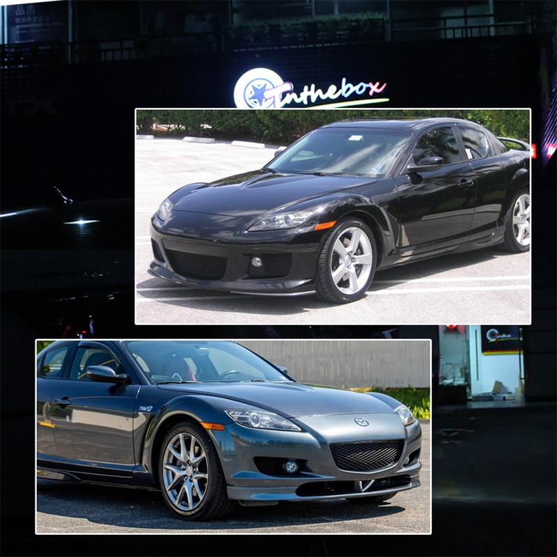For Mazda RX-8 2004 2005 2006 2007 2008 Front Fender Side Marker Turn Signal Light Parking Light Cover Shells Car Accessories