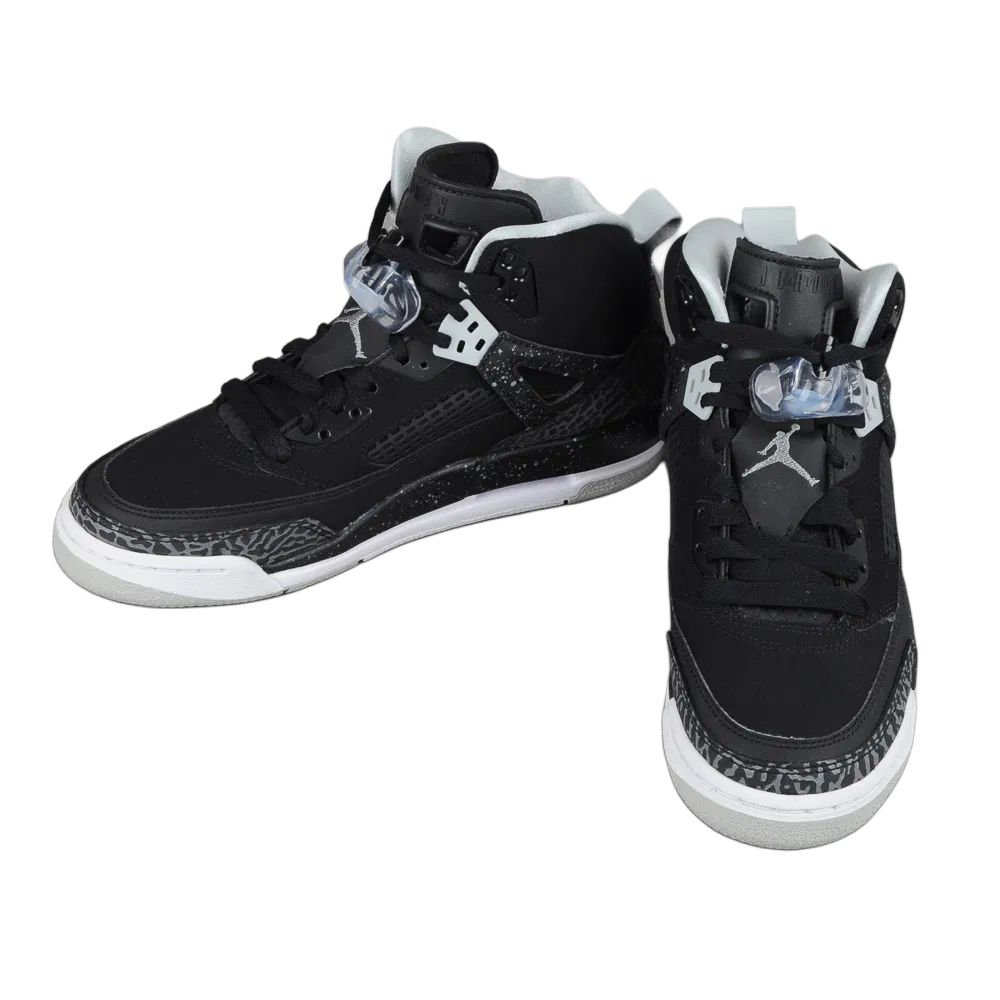 Jordan Spizike Нескользящие Износостойкие Высокие Детские Баскетбольные Кроссовки Черные Детские 317321-004