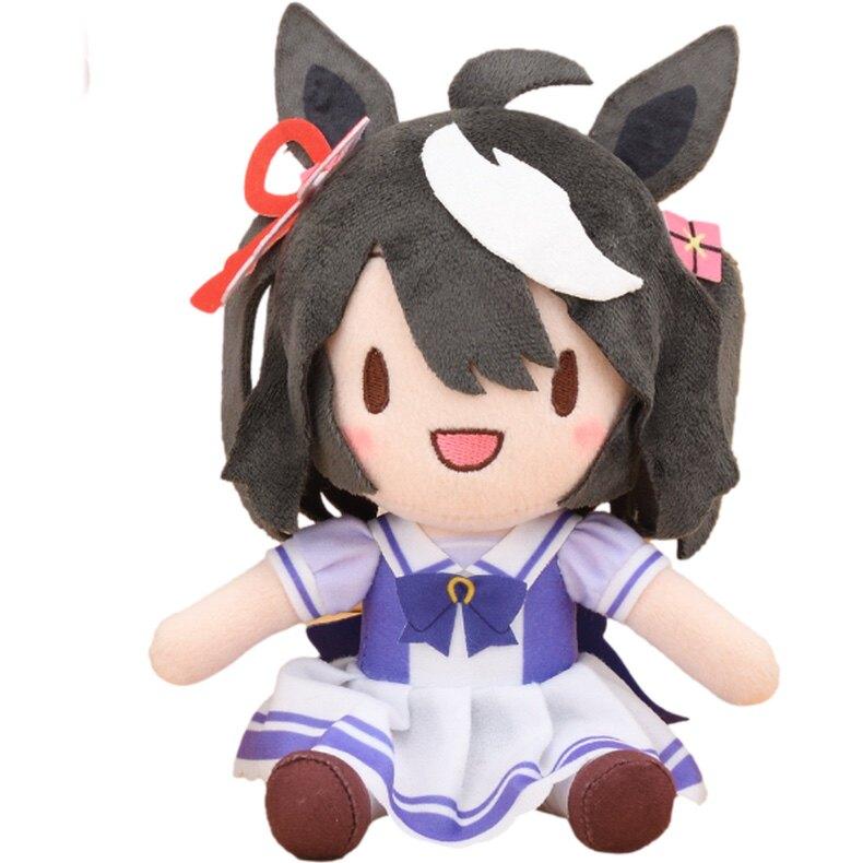 Оригинальные мягкие игрушки-пупсы Uma Musume Pretty Derby: Kitasan Black, Satono Diamond, Manhattan Cafe. Аниме. Игрушки Fufu в подарок.