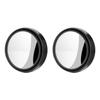 2Pcs 360 Degree Adjustable Blind Spot Mirror Car Auxiliary Rearview Convex Mirror Round Frame Wide Angle Mirrors For Car Reverse