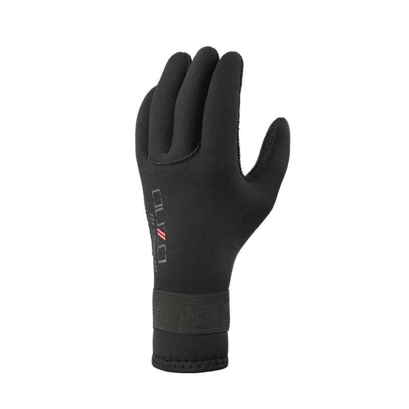 In-Stock Ouzo 5mm Thickened Warm Non-Slip Cut-Resistant Diving Gloves for Snorkeling, Surfing, and Fishing