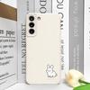 Стильный Чехол для Телефона с Мультяшным Рисунком Животных Кошки Собаки Пара для Samsung Galaxy S26 S24+ S23 Ultra S25 + S22 Plus S21 FE Мягкая Крышка