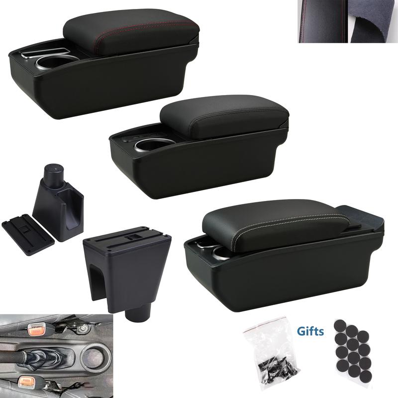Для Chevrolet Spark Armrest Box Для Chevrolet Spark 3 III Aveo T200 Car Armrest Storage Box Подстаканник Модернизированный автомобильный аксессуар