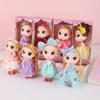3/6PCS Boxed Mini Doll Comes with Beautiful Gift Box  Birthday Gift Present Kids Toys Key Chain Pendant