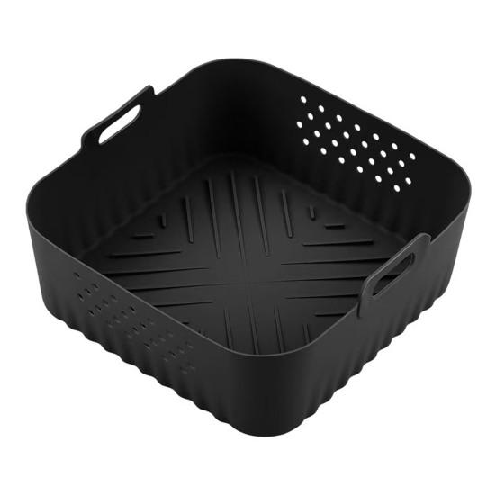 Универсальный силиконовый вкладыш для аэрофритюрницы, многоразовый антипригарный коврик для Ninja, безопасный для посудомоечной машины, аксессуар для аэрофритюрницы