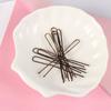 20Pcs Gold Alloy Gifts U-shaped Waved Hair Pins Hairclips Barrette