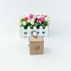 10Pcs Heart Vintage Kraft Paper Candy Gift Box Packaging Wedding Cardboard Box Cookie Bags Gift Bags Wrapping Supplies
