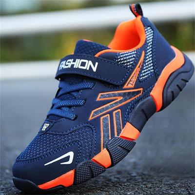 Детские кроссовки для мальчиков, летние дышащие спортивные кроссовки, школьная обувь для больших мальчиков, обувь для больших детей