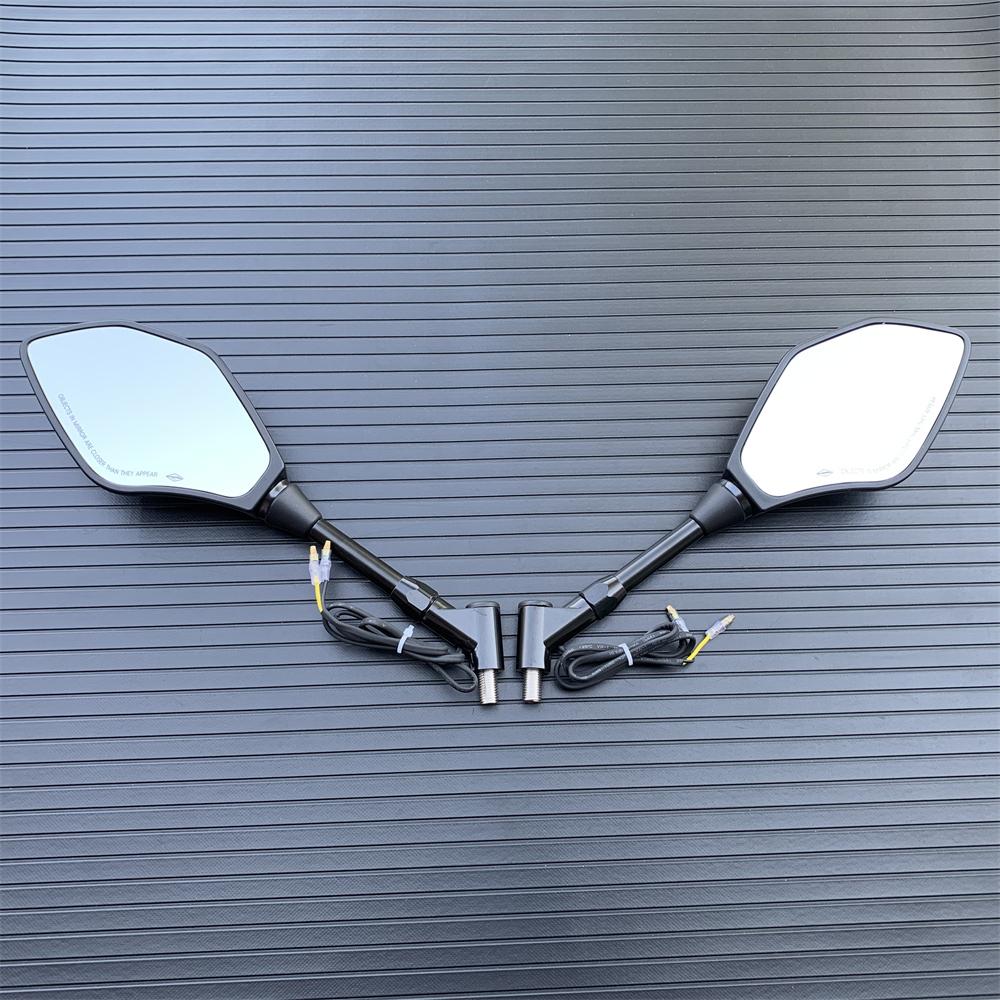 LED Rearview Mirrors For YAMAHA MT07 MT09/Tracer 900/9/GT Tenere 700 MT10 MT03 MT25 MT01 MT 07 Motorcycle Rear View Mirror