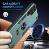 For Samsung Galaxy S24 Ultra Case Ring Kickstand PC+TPU Phone Cover Support Magnetic Car Mount