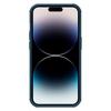 Чехол Nillkin Frosted MagSafe для iPhone 14 Pro Max - синий магнитный экран