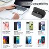 USB C Charger Dock Stand for iPhone 15 Series, Samsung Galaxy, LG, HTC, Google Pixel and More Type-C Phone, USB C Charging Dock for Switch/Switch