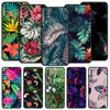 Vintage Banana Leaf Flower Case For Samsung A54 A52 A24 A14 A50 A72 A70 A30 A40 A20S A20E A02S A12 A22 A34 A42 A32 5G A04s Cover