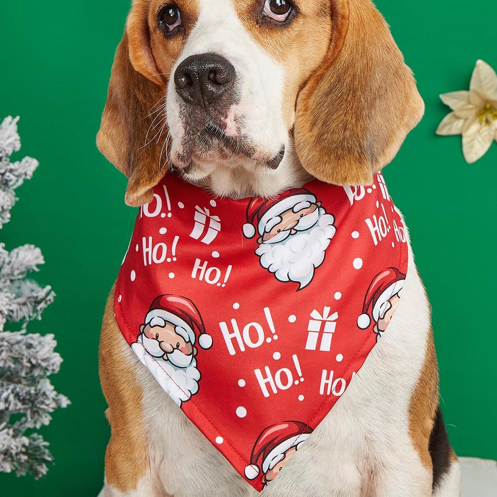 The Hot-Selling Christmas Dog Bandana: Festive Pet Scarf & Bib