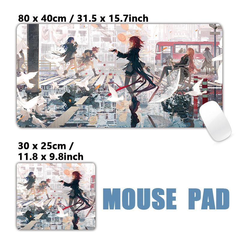 Arknights Endfield Exusiai Dusk Kaltsit Laevatain Игровые Девушки Коврик для Мыши XXL Коврик для Клавиатуры и Стола
