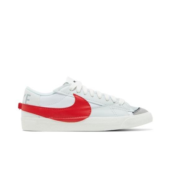 Nike Кроссовки Blazer Low 77 Jumbo Белый Университетский Красный DQ8769-100