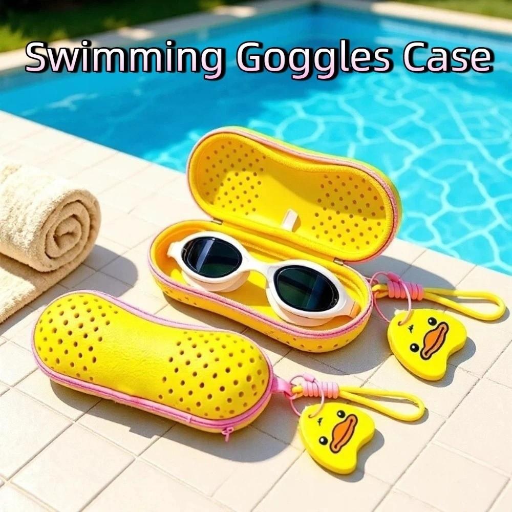 Breathable Swimming Goggles Case EVA Goggles Storage Box Goggles Protective Cover Men Women