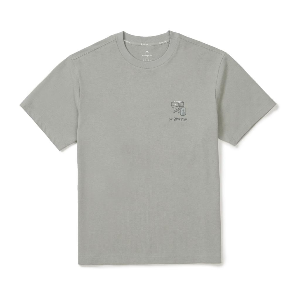 [Snowpeak] Sorona Gear Short Sleeve T-Shirt Mint (S26MUFTS06)