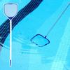 Pool Leaf Skimmer Net Ultra Fine Mesh with Long Aluminum Pole Detachable Pool Cleaning Net Leaf Catcher