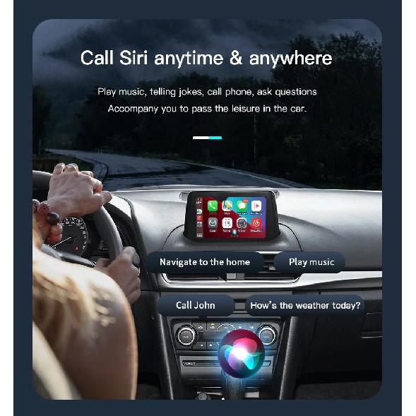 NEW P2 Wired or P3 Wireless For CarPlay Android Auto adapter USB Hub OEM Retrofit Mazda 2 3 6 CX3 CX5 CX8 CX9 MX5 TK78669U0C Kit