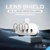 Защитная пленка для объектива камеры, тонкое закаленное стекло 9H, устойчивое к царапинам, 360-градусный полный охват экрана камеры