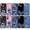 For iPhone 16 15 Xiaomi Redmi Note 13 12 11 Pro Max X 9 14 Plus XR Samsung Galaxy A15 S24 S23 Huawei OPPO Pink Blue Lilo Anime Stitch Phone Case