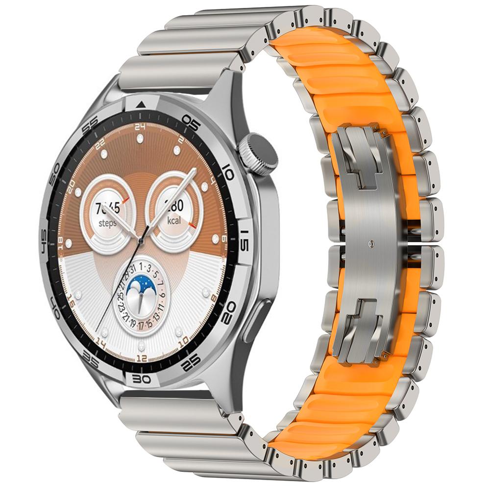 22-миллиметровый титановый ремешок для Huawei Watch GT6 5 Pro 46 мм Watch 4 Pro Ultimate Роскошный ремешок для Amazfit Watch Balance 2 XIAOMI Watch 2