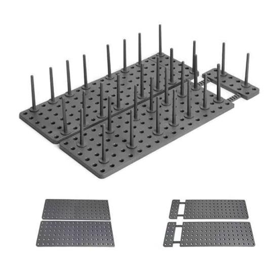 1/2 шт. Стеллаж для хранения Выдвижной регулируемый органайзер для ящика со съемными перегородками Пластиковая сушилка