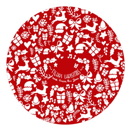 Юбка «Рождественская елка», яркий цвет, простая установка, снежинка, принт лося, круглый большой коврик для рождественской елки, декор