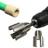 PVC Pipe Threader Kit 2025 Electric Drill Compatible 1/2'' 3/4'' Internal External Rethreading Maker Pipe Thread Cutting Tool