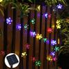 7m IP65 Waterproof Fairy Solar Sakura String 50LEDs Lights Garden Party Decor
