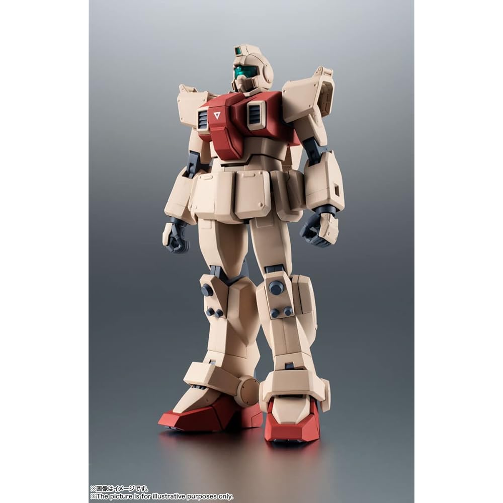 TAMASHII NATIONS Robot Spirits RGM-79(Г) Фигурка персонажа Ground Type GM, 125 мм, ПВХ, АБС, окрашенная, экшн-фигурка