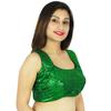 Праздничная одежда Choli Ready-Made Dense Sequins Дизайнерская блузка Bollywood Crop-Top