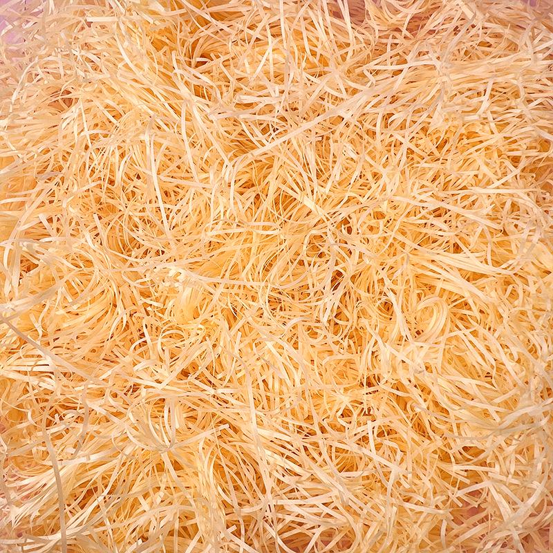 Raffia Paper Shred Gift Box Filler - Glitter Decorative Confetti for Party Favors