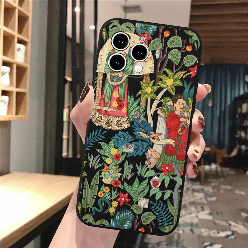 Чехол для телефона Фрида Кало Для iphone 17 Pro Max 17 Pro Air 16 15 14 13 Pro Max 15 16 Pro 15Plus