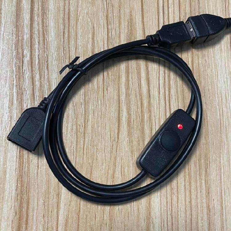 USB 2.0 Удлинительный кабель для веб-камеры, камеры, телефона, мыши, клавиатуры, принтера, жесткого диска, USB-удлинитель с переключателями